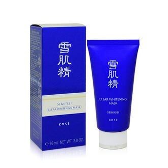 Kose 雪肌精淨白黑面膜 76ml