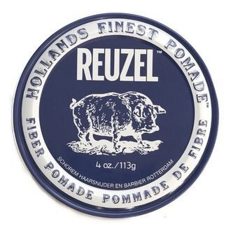 REUZEL FIBER POMADA 黑豬 纖維低光澤髮蠟 4oz