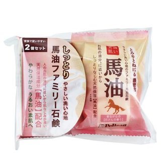 日本製造 Pelican馬油香皂(2入/組)